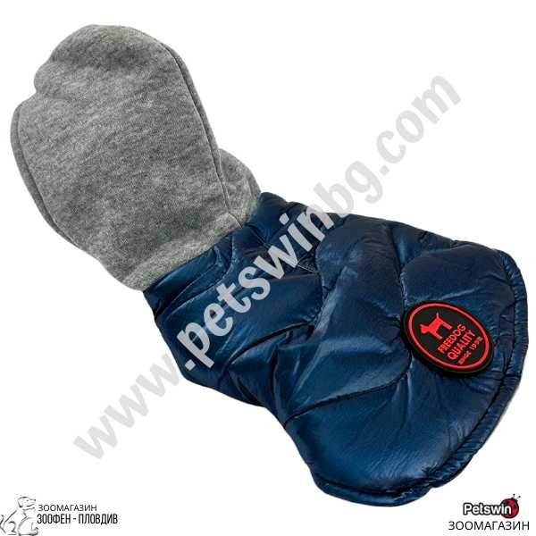 Яке за Куче- с Качулка- 7 размера- Mesos Azul- Синя разцветка- Freedog