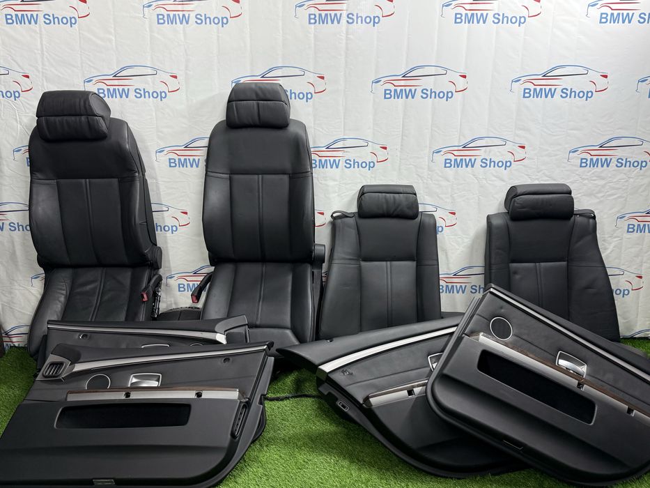 Сидения с ломающейся спинкой от бмв е65 е66 комфорт e65 e66 обшивки