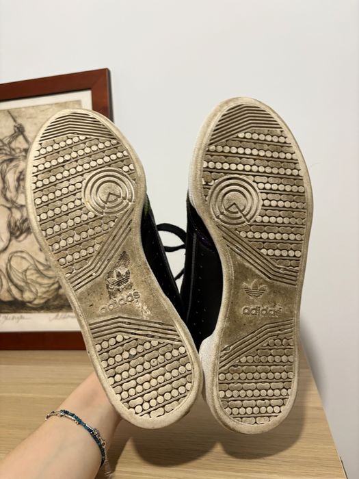 Pantofi Adidas negru piele