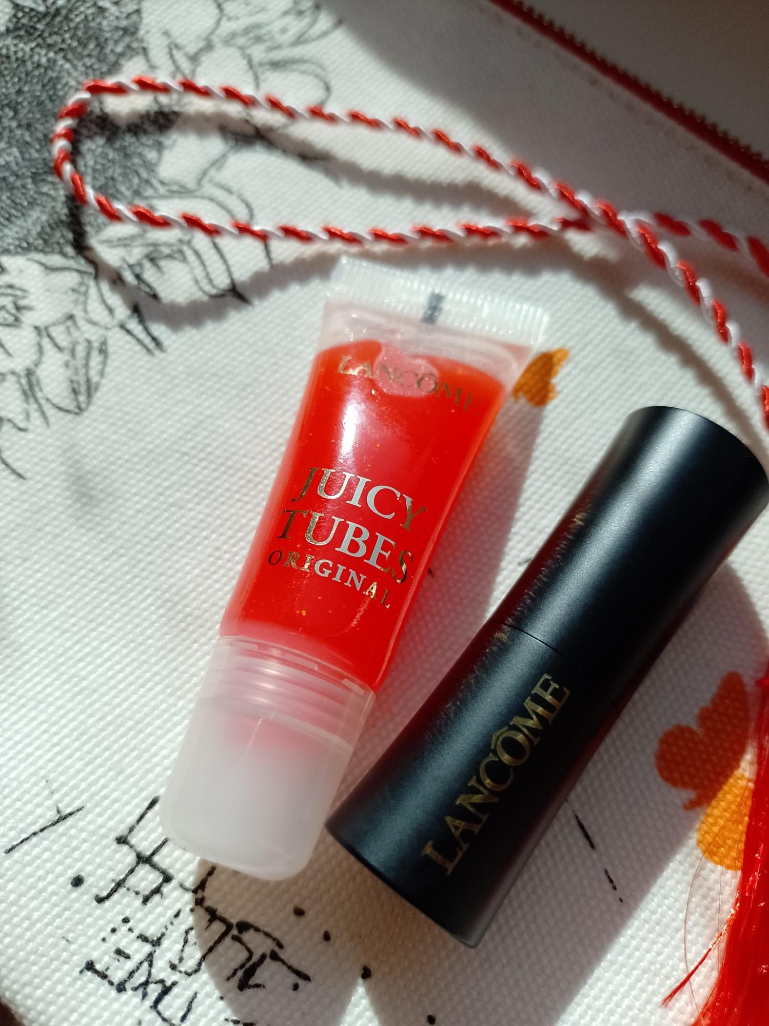 Mimi lip gloss și ruj Lancome Paris