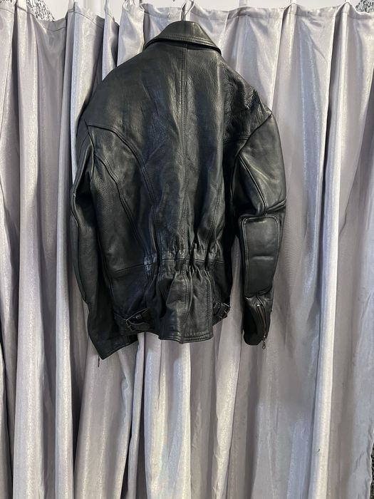 Geaca moto piele Scorp marimea 52