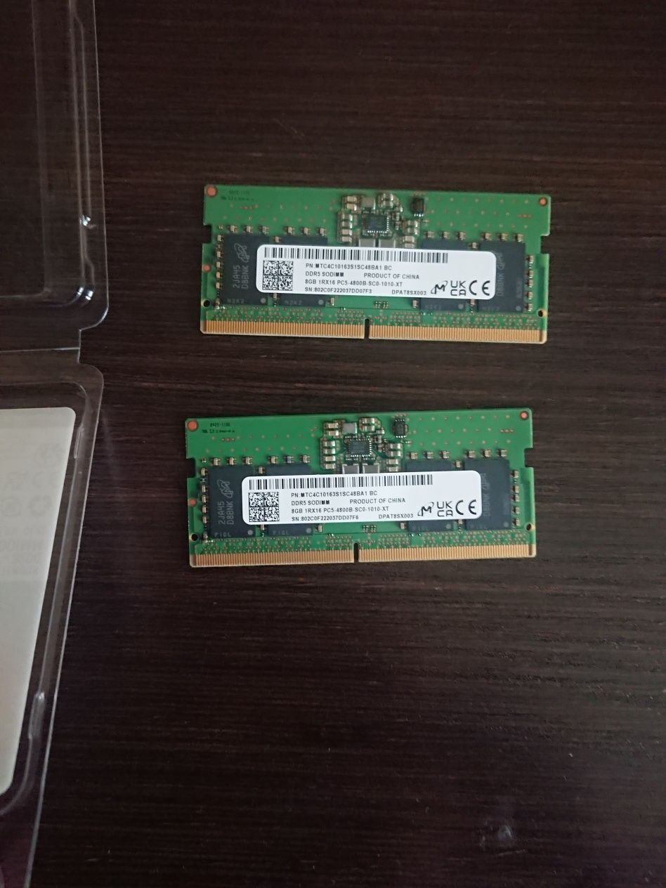 DDR5 - 16GB 4800mhz Sodimm