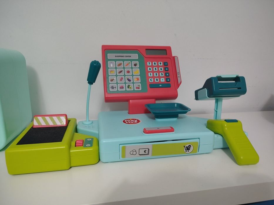 Детски играчки касов апарат, пералня, микровълнова.