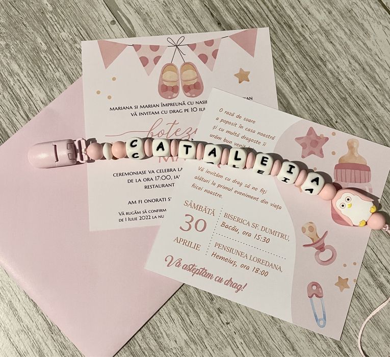 Lanț de suzetă personalizat din silicon