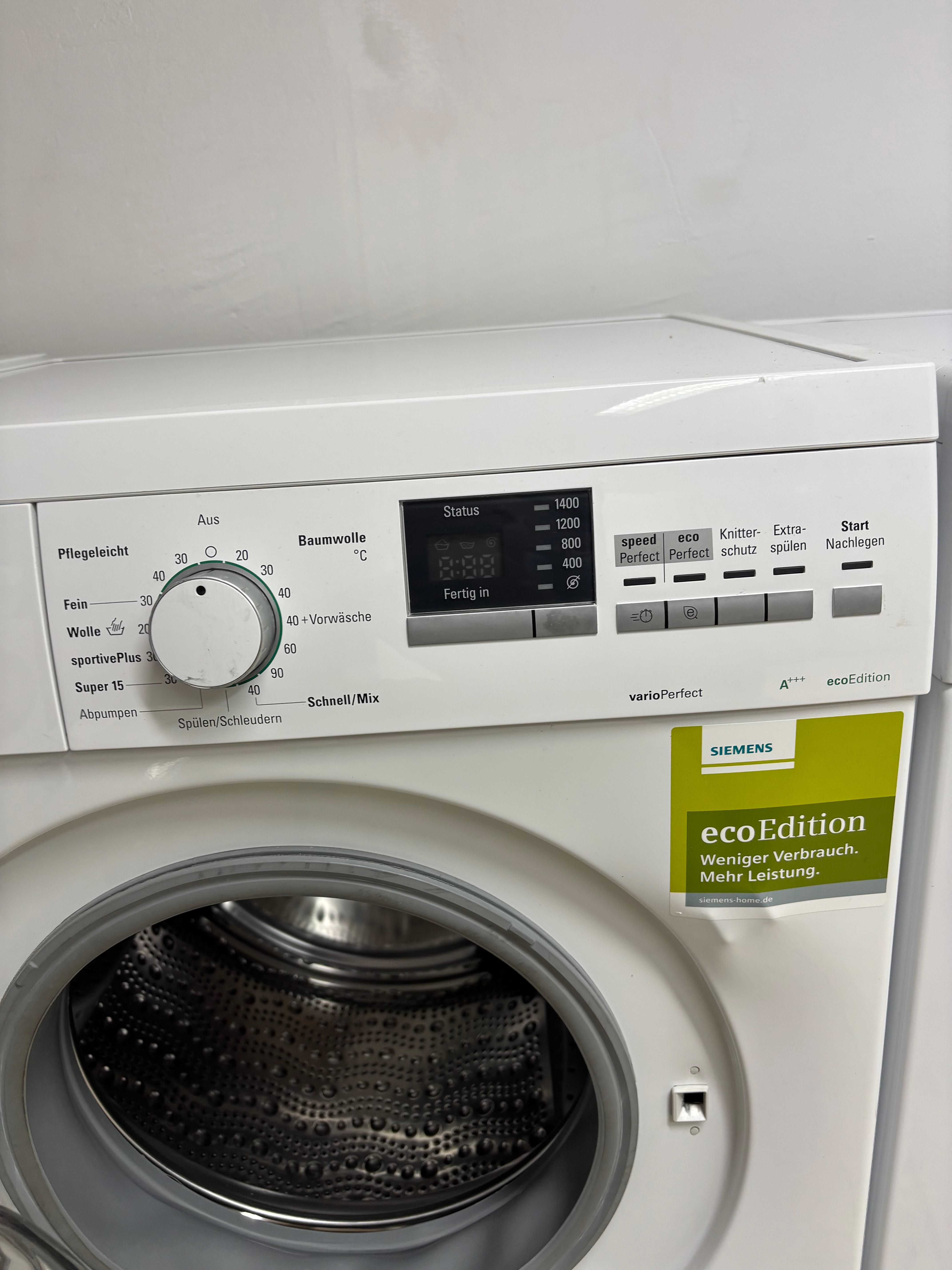 Пералня  SIEMENS ecoEdition