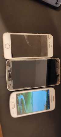 Pachet iPhone 5S 16GB, Samsung S5 și Samsung trend lite pentru piese