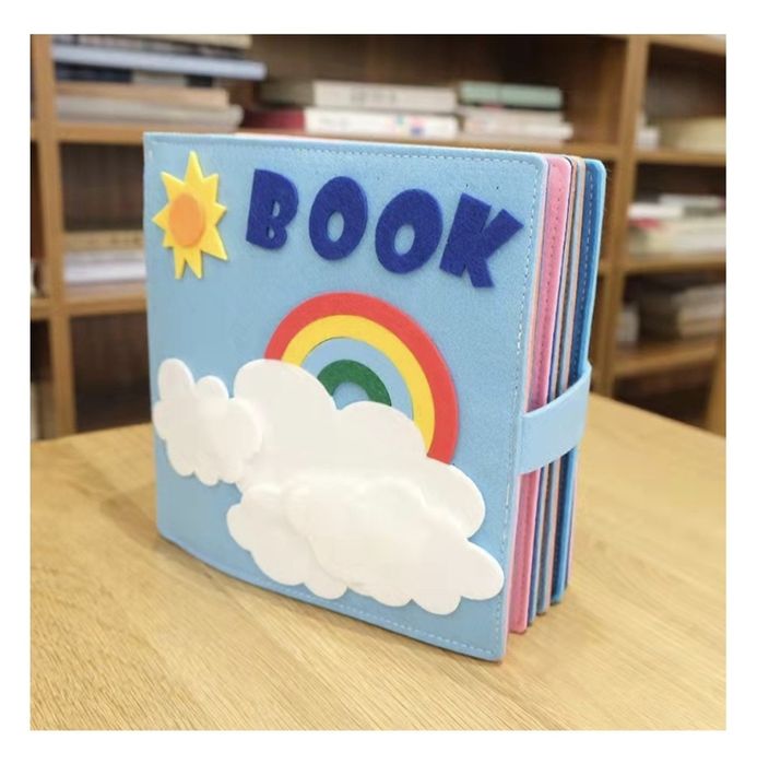 Бизиборд детская фетровая книжка