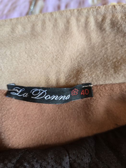 Jachetă lână de primăvară femei "La Donna" 40