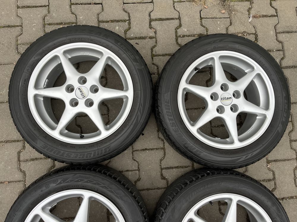 Jante aliaj 5x112mm anvelope 205/55 R16 VW, Audi, Seat, Skoda,Mercedes