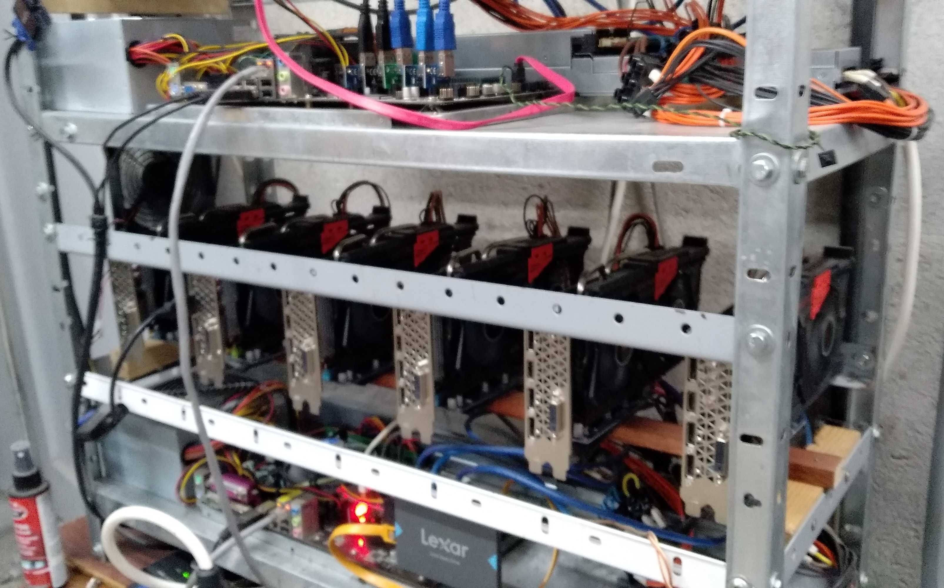 Mining rig rx 580/570 8gb