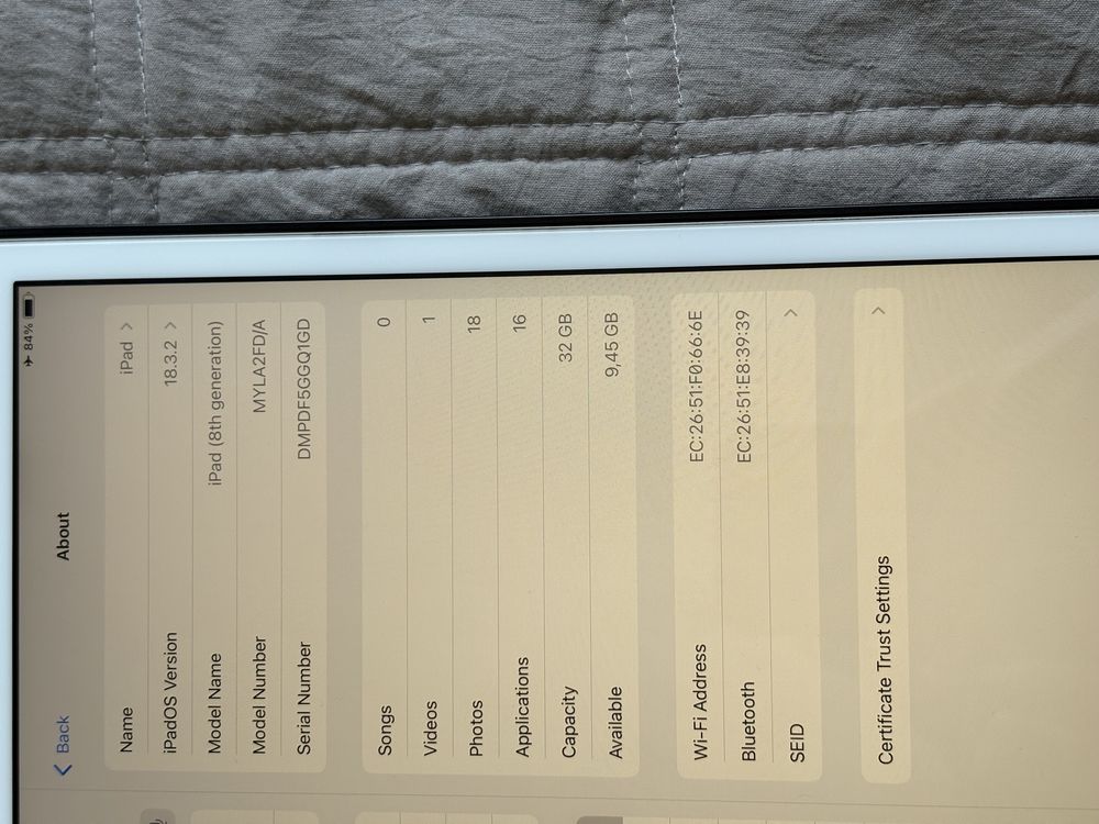 Ipad 8th Generation 32GB