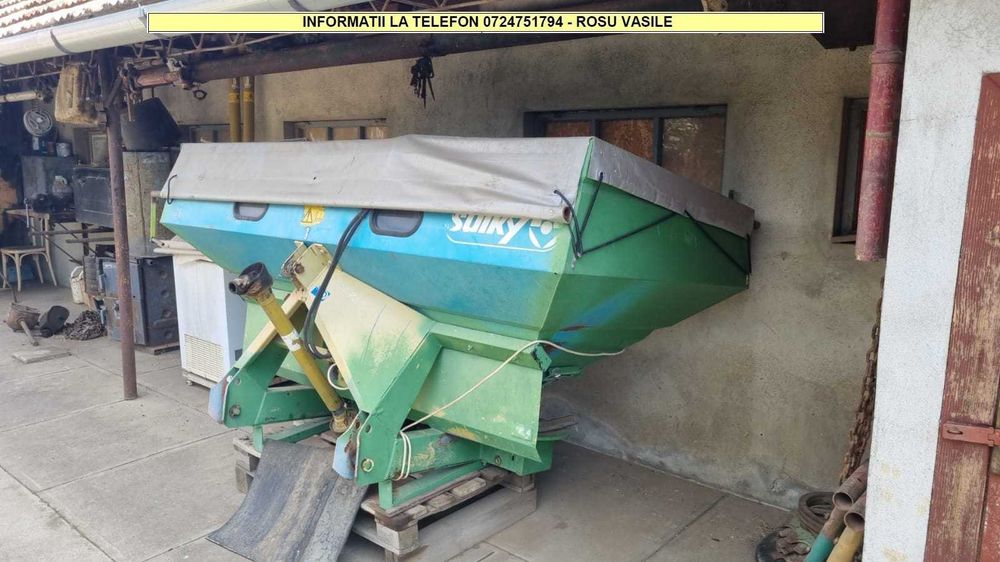 VAND MEA -utilaj de împrăștiat îngrășăminte purtat : SULKY -BUREL