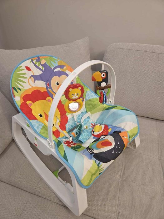 Шезлонг люлка Fisher Price