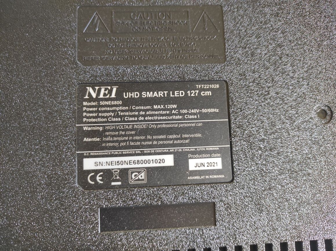 Vând TV Smart,Nei,display defect