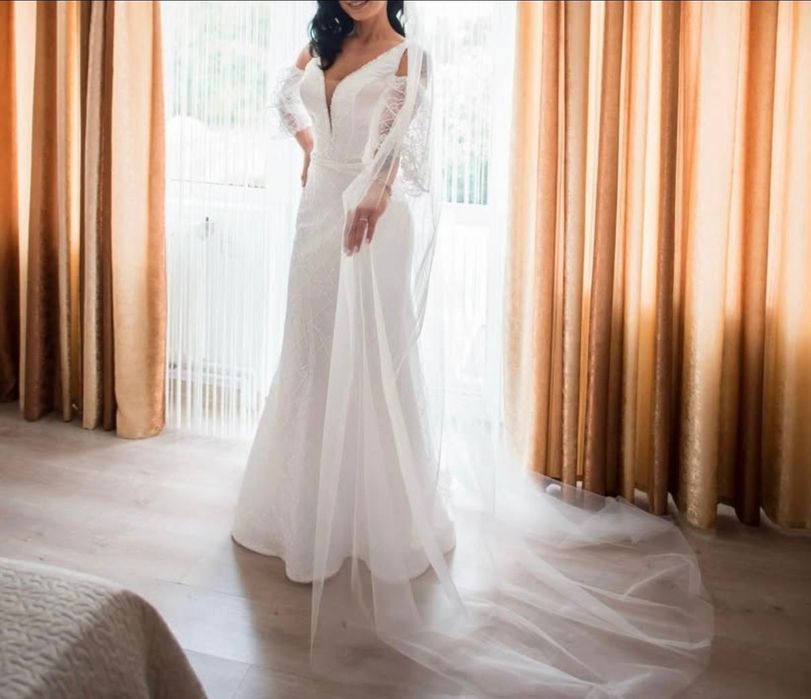 Rochie de mireasa tip sirena XS-S (Just Bride)