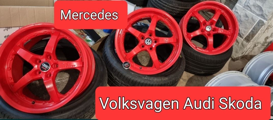 Джанти 18 Baraccuda Velvet Rasing Wheels Mercedes Vw Skoda Audi/Замъка