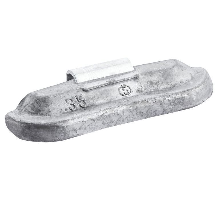 Cutie contragreutati pentru jante tabla 35 grame - 50 buc -pb 1.75 kg