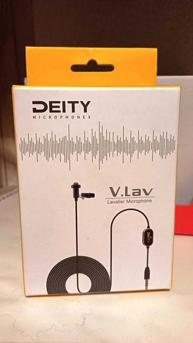 Microfon lavalieră Deity V.LAV 5m – desigilat, nefolosit + husă
