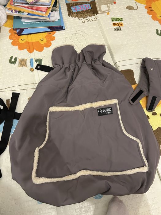 Protectie de iarna Isara + Gluga - Frosted Almond Taupe