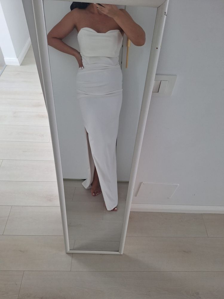 Rochie mireasa/ alba xs/s