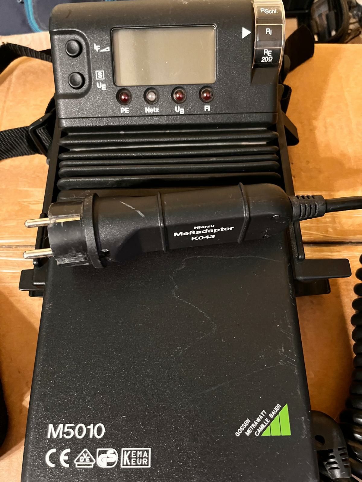 Aparate masura ,tester instalații electrice Metrawat Gossen M5010 ,si