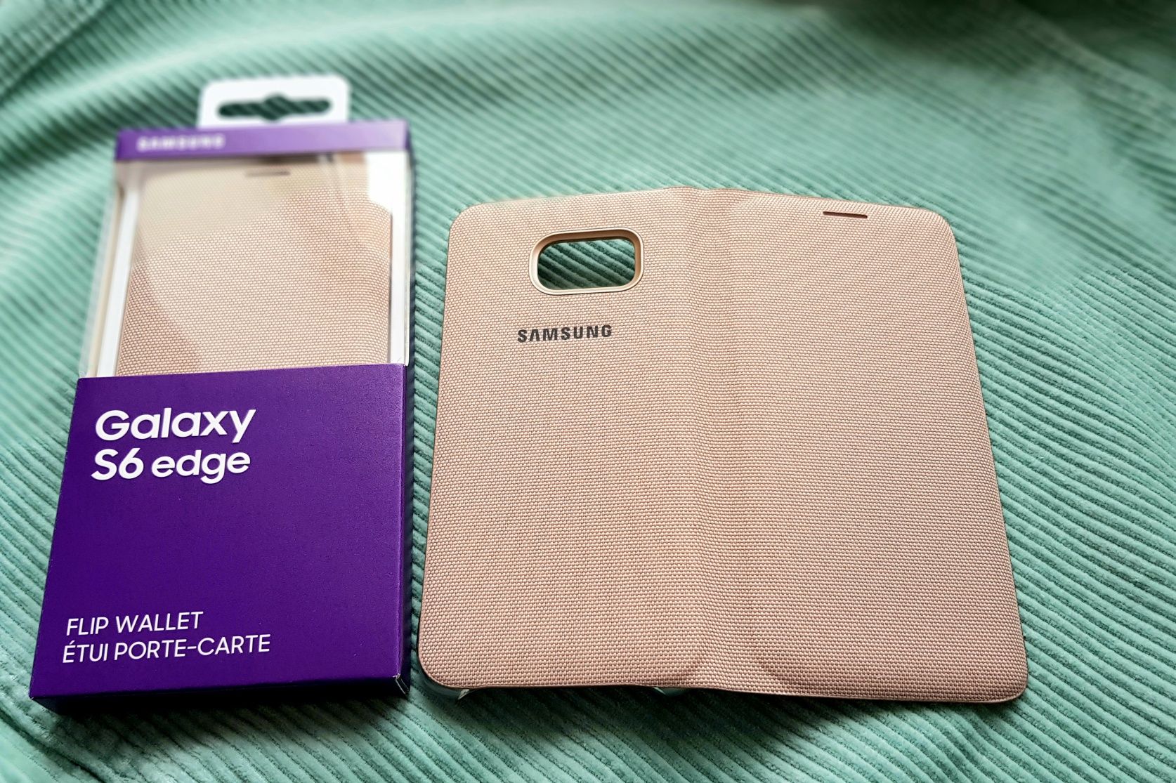 Husa Originala Flip cover SAMSUNG Galaxy S6 Edge!Noua!Activa