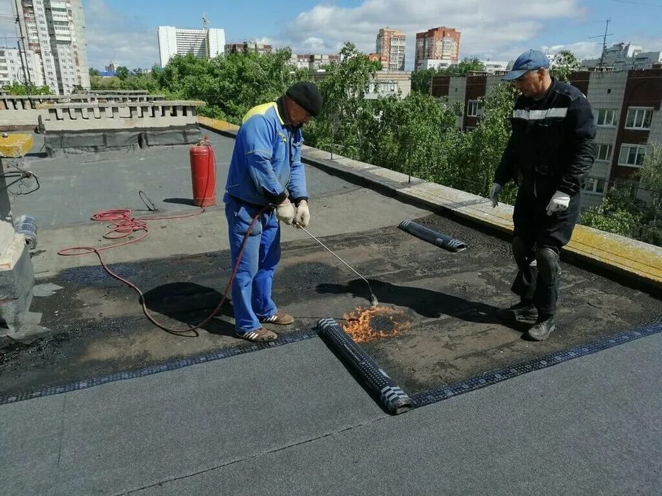 Ремонт мягкой кровли Ремонт крыш