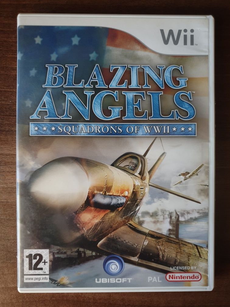 Blazing Angels Squadrons Of WW2 & Tom Clancys HAWX 2 Nintendo Wii