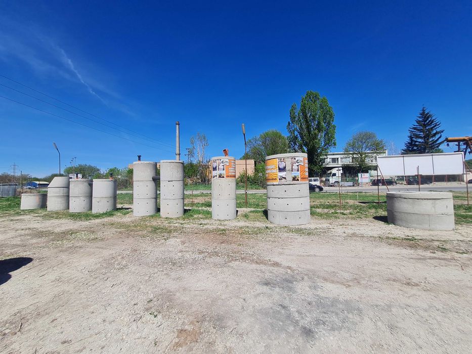 Бетонни пръстени, изграждане на септични ями , герани, шахти и ВиК.