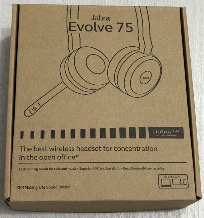 Casti Jabra Evolve 75