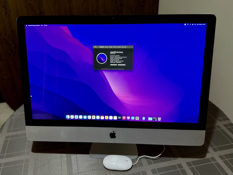 iMac (27-inch, Mid 2010) 16GB RAM, 1TB SSD, intel i7