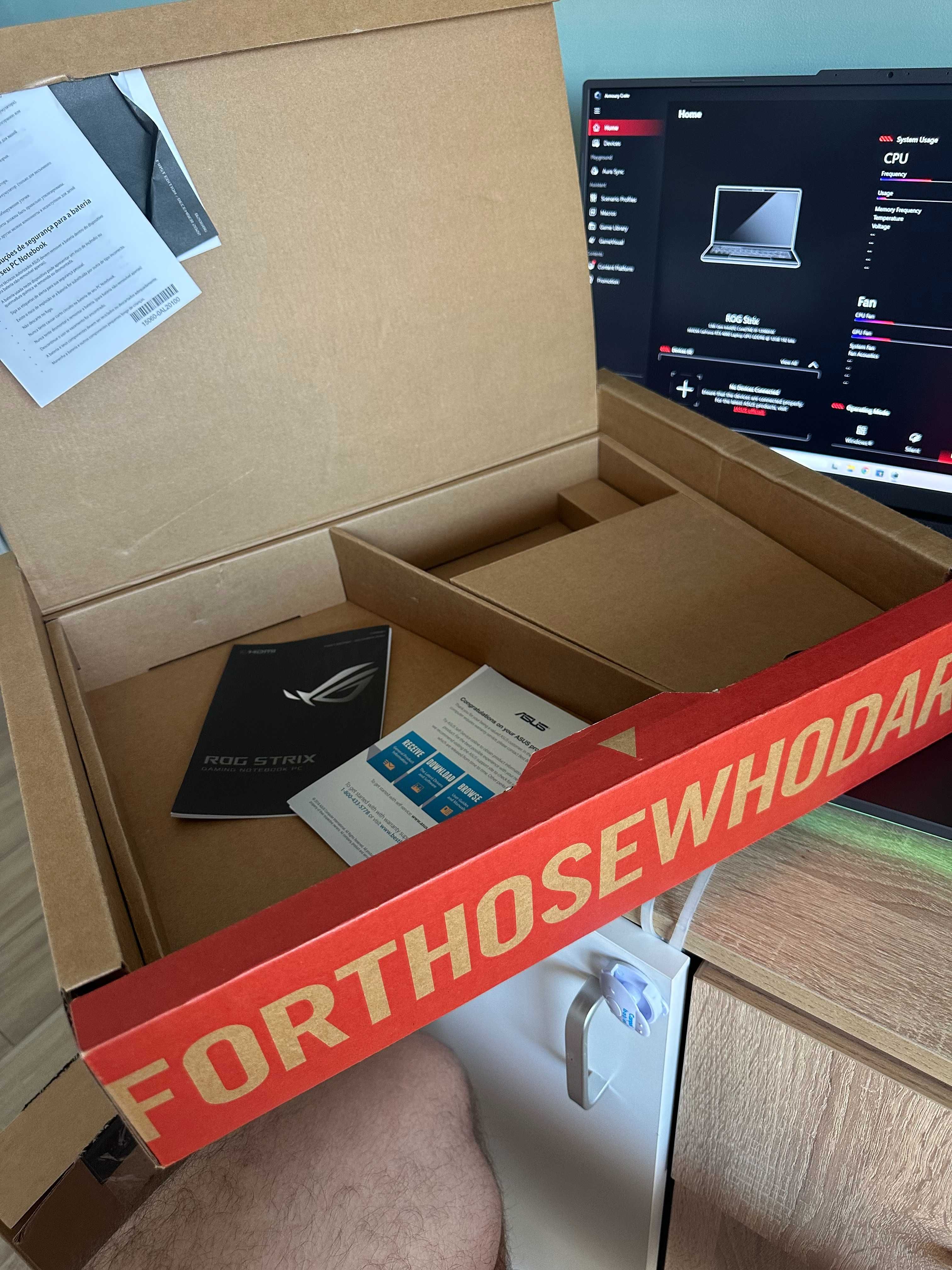 ASUS ROG Strix (G814) – i9-13980HX, RTX 4080 12GB, 18″ 240 Hz–като нов