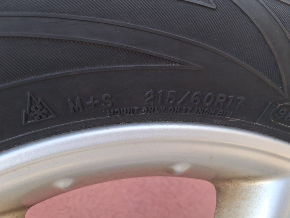 Set roti de iarna pt nissan qashqai 215 60 17