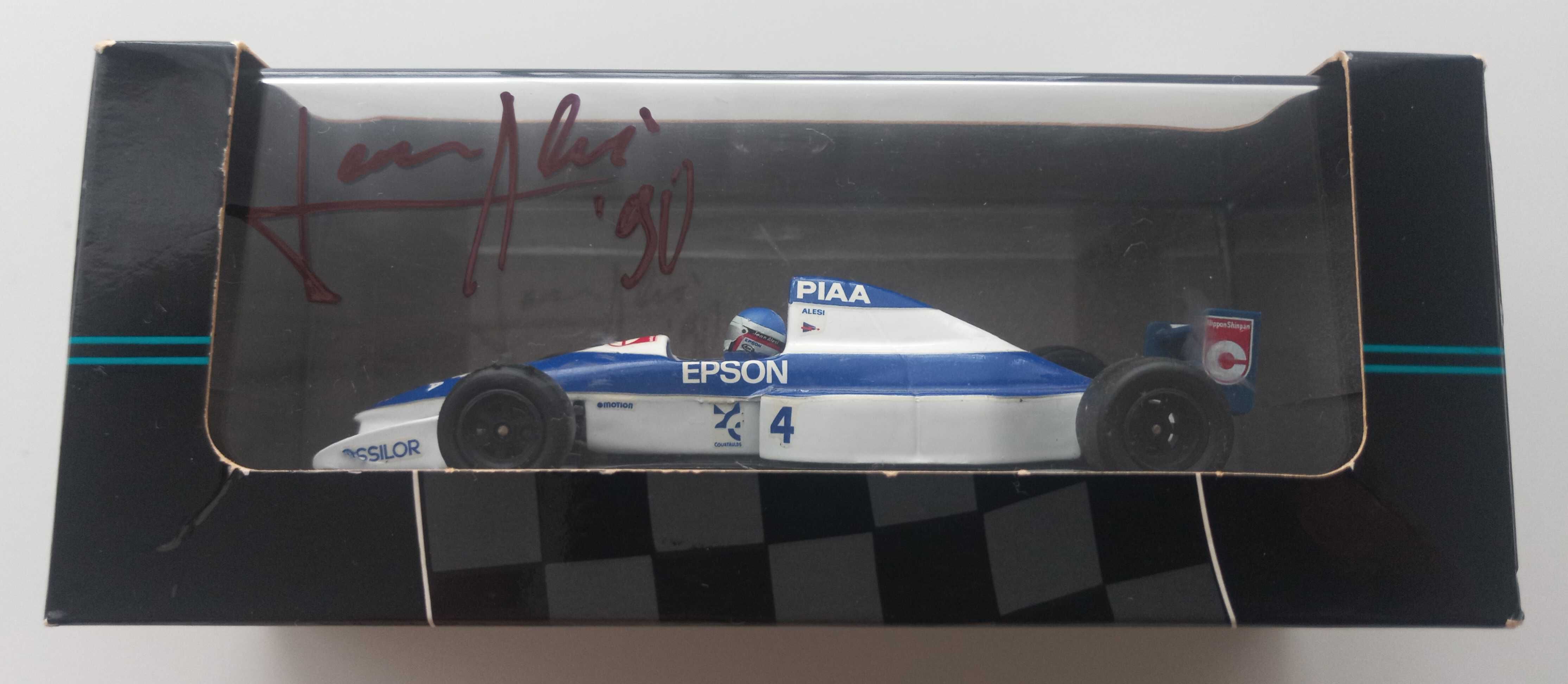 1/43 Tyrell-Ford 019 Jean Alesi by Onyx с автограф от Алези!