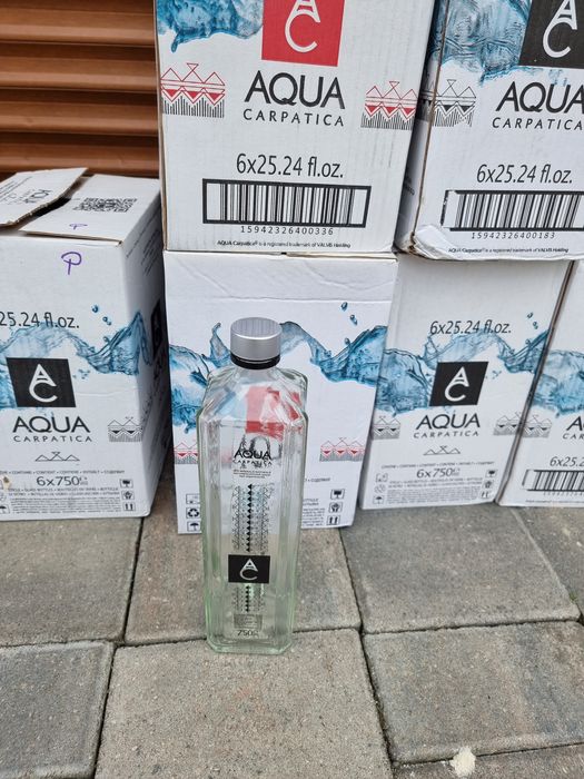 Sticle de sticlă 0,75l noi la cutie