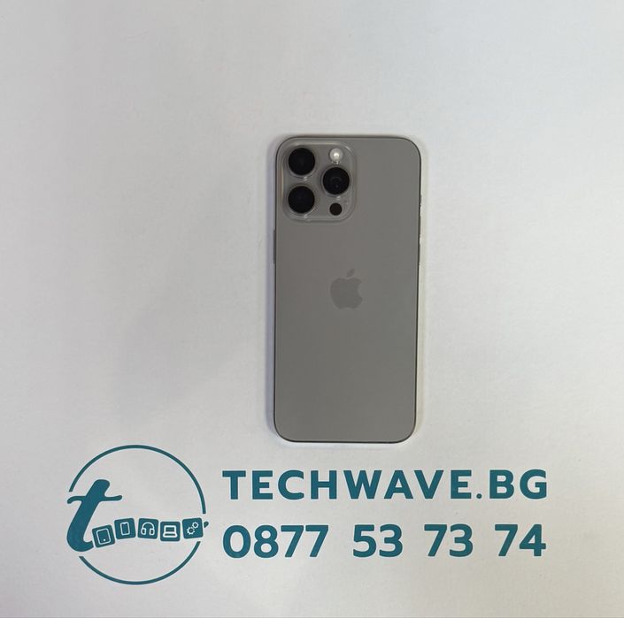 Apple iPhone 15 Pro Max 512GB Natural Titanium, втора употреба