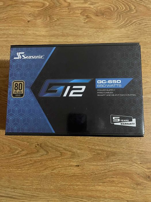 Sursa Seasonic G12 GC-650 Series 80 PLUS Gold 650W