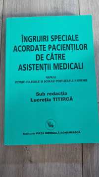 Ingrijiri speciale acordate pacientilor de catre asistentii medicali