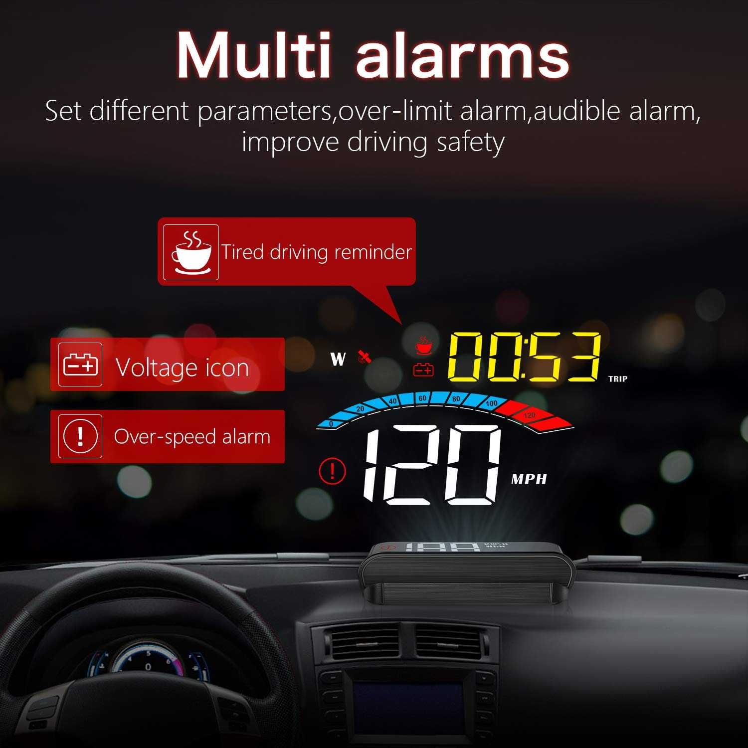 GULFLINK GPS Head Up Display M16