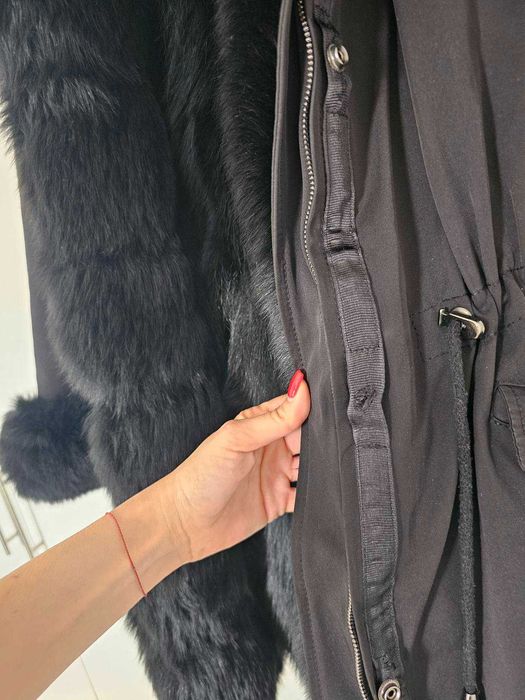 Палто от естествен косъм (лисица)