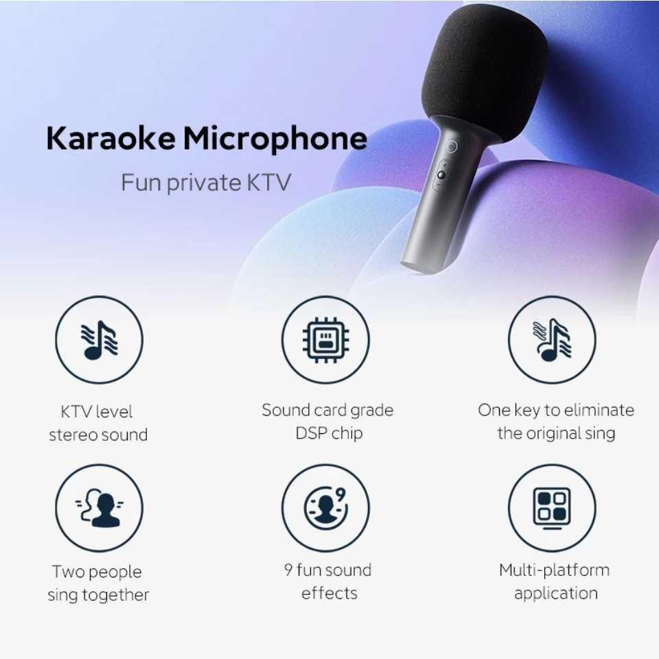 Беспроводной микрофон караоке Xiaomi Mi Mijia KTV Karaoke Microphone