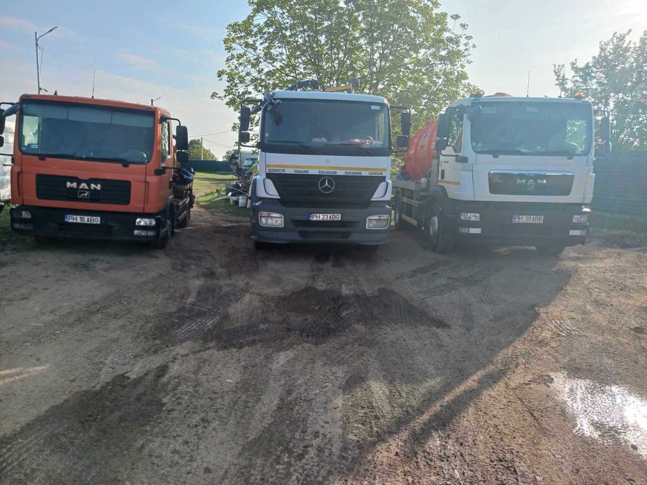 servicii vidanjare si desfundare canalizare BAICOI,PAULESTI,ETC