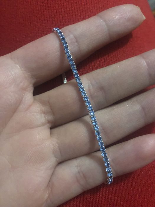 Bratara Tennis regal blue 3 mm