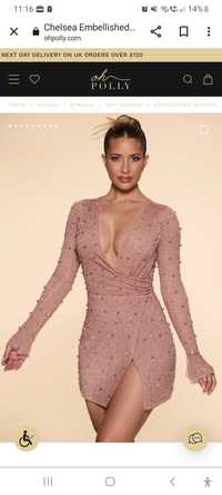 Rochie Oh Polly superba XS mărgele