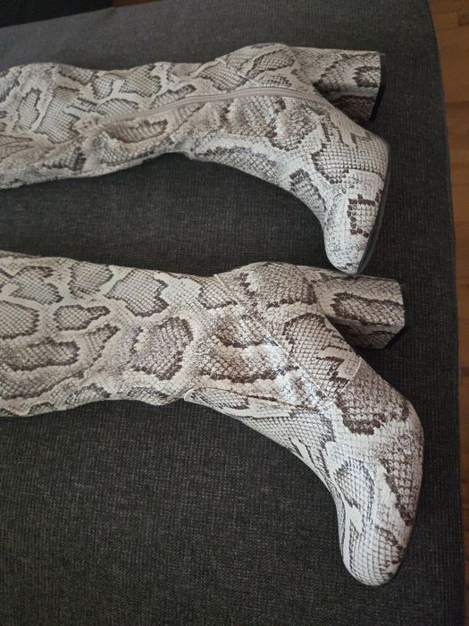 Ултра уникални змийски ботуши чизми #37