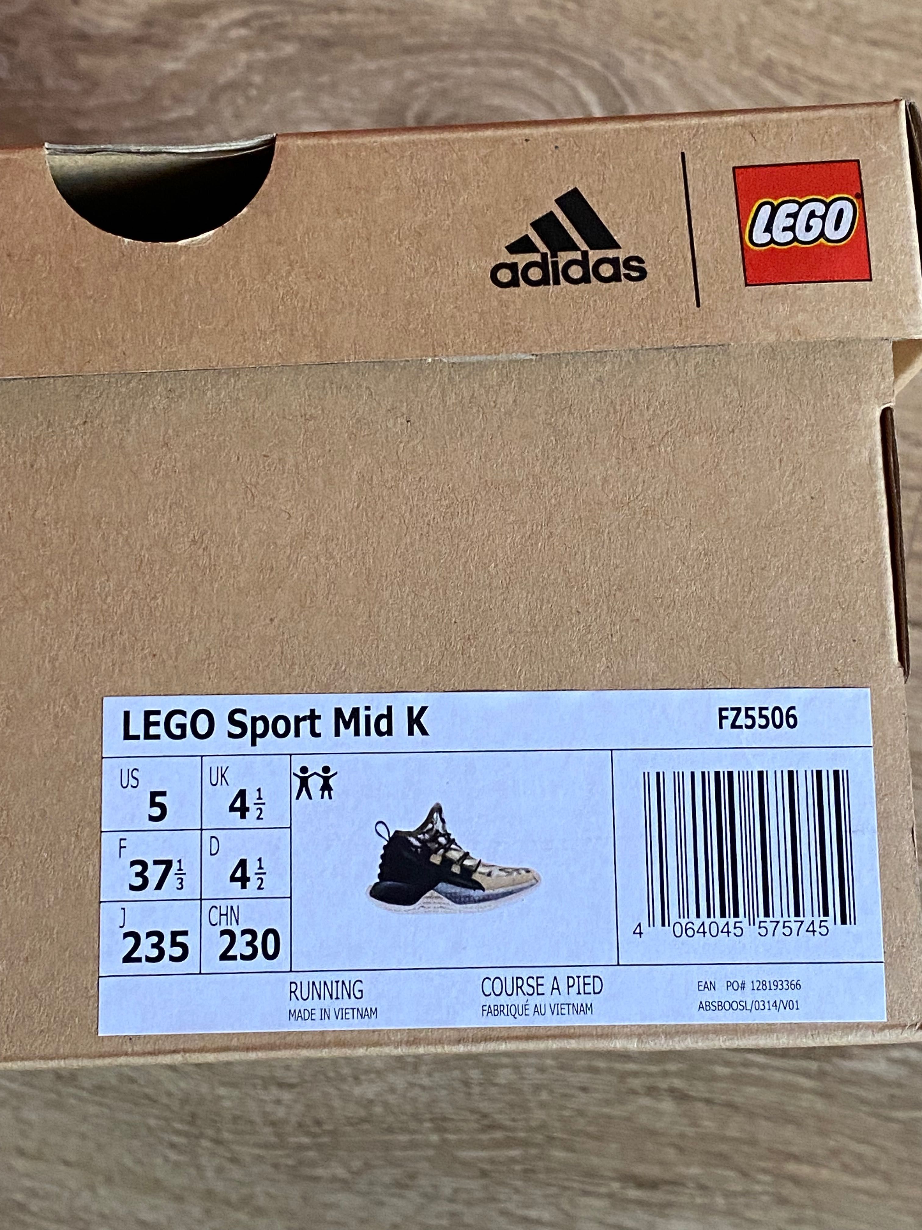 Adidas Lego -37 размер лимитирана серия спортни обувки