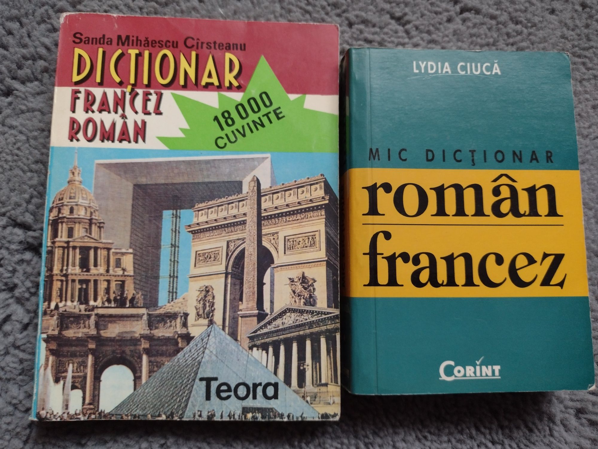 Dicționare roman-francez / francez-roman