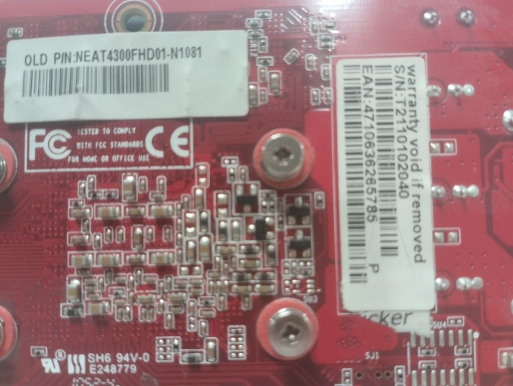 Видеокарта GT 43O 1O24M DDR3 128B в очень хорошем состоянии