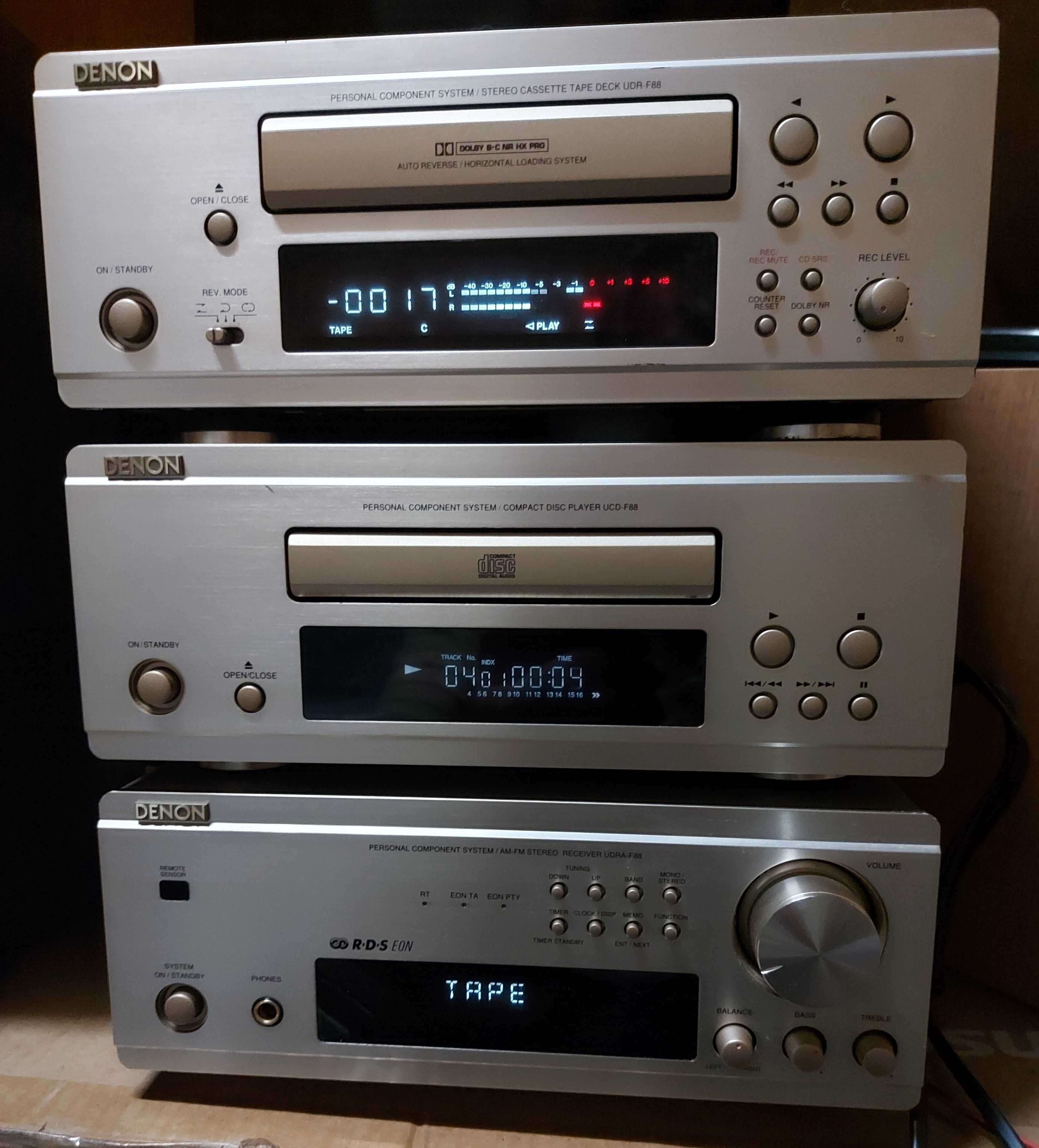 Denon UDRA-F88/Denon UDR-F88/Denon UCD-F88 трикомпонентна HiFi система