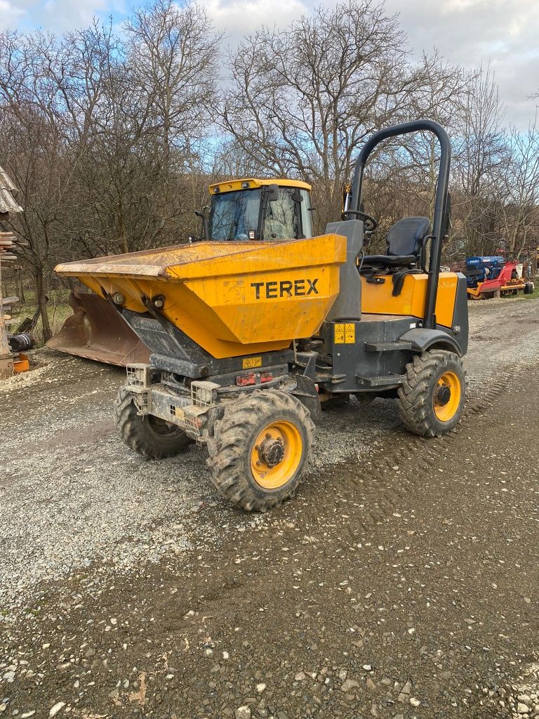 Dumper terex 2017 bena rotativa+se ridica 4t